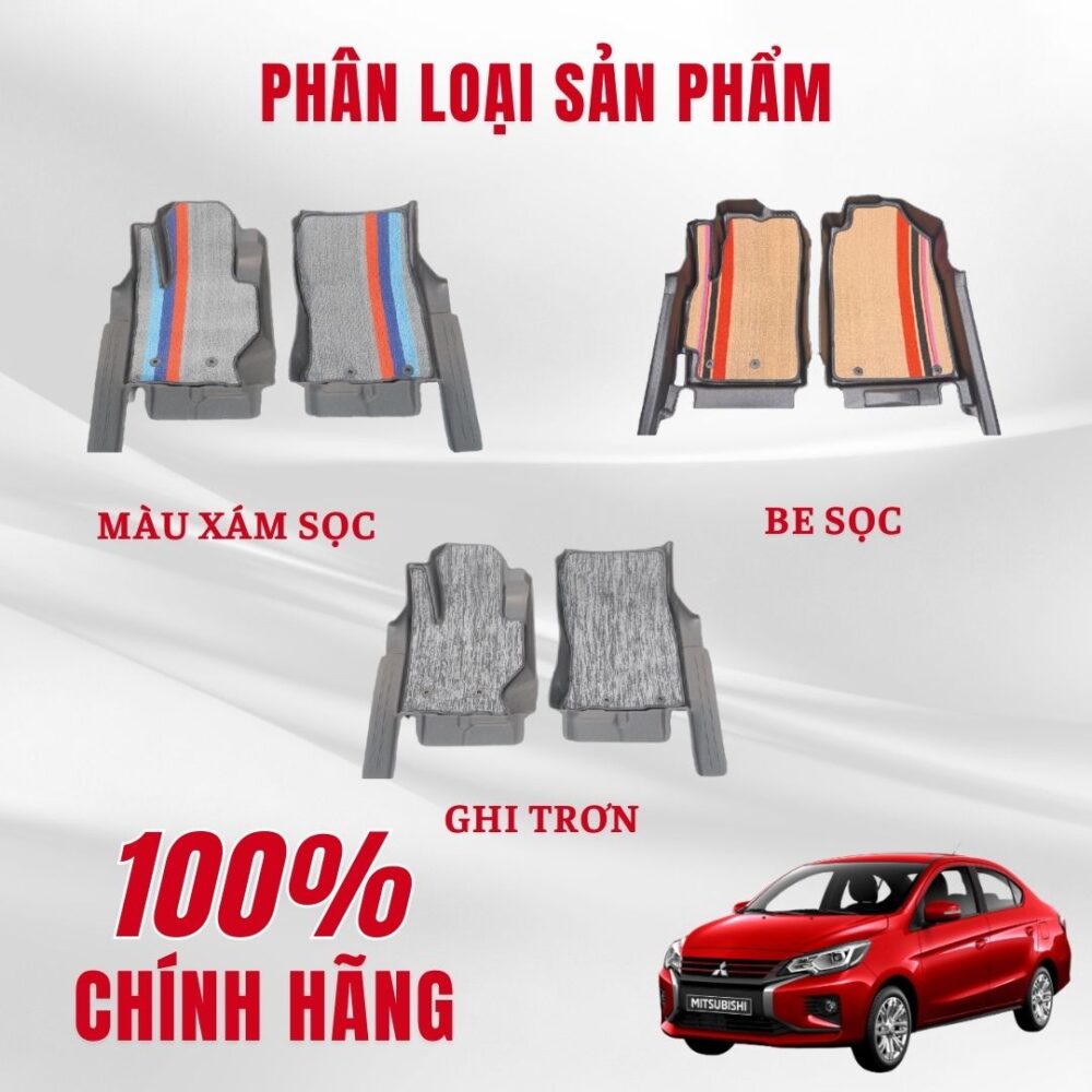 Thảm lót rối ô tô Mitsubishi Attrage 2020 nhựa PVC cao cấp Huvi - Hình ảnh 4