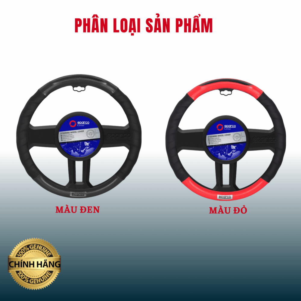 Bọc vô lăng Sparco SPC105 da Pu cao cấp bạn nên mua ngay! - Hình ảnh 4