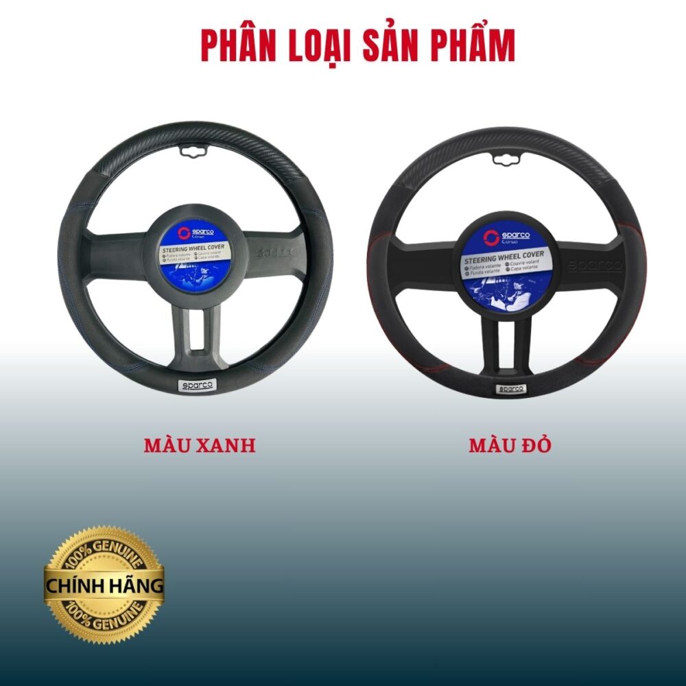 Bọc vô lăng Sparco SPC122 da Pu cao cấp bạn nên mua ngay! - Hình ảnh 4