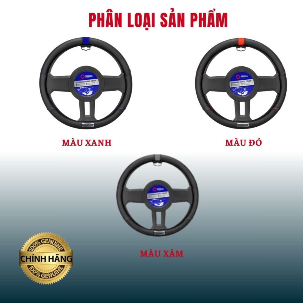 Bọc vô lăng Sparco SPC111 da Pu cao cấp bạn nên mua ngay! - Hình ảnh 4