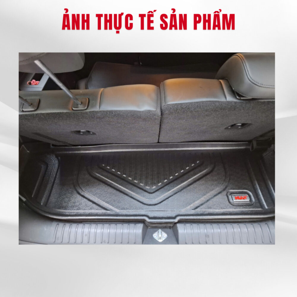 Thảm lót cốp ô tô HUVI cho xe Kia Carens 3D ( Luxury) năm 2023+ - Ảnh 2