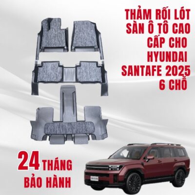 Thảm lót rối ô tô Hyundai SantaFe 2025
