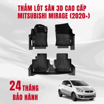 Thảm lót sàn ô tô Huvi Mirage 3D 2020+
