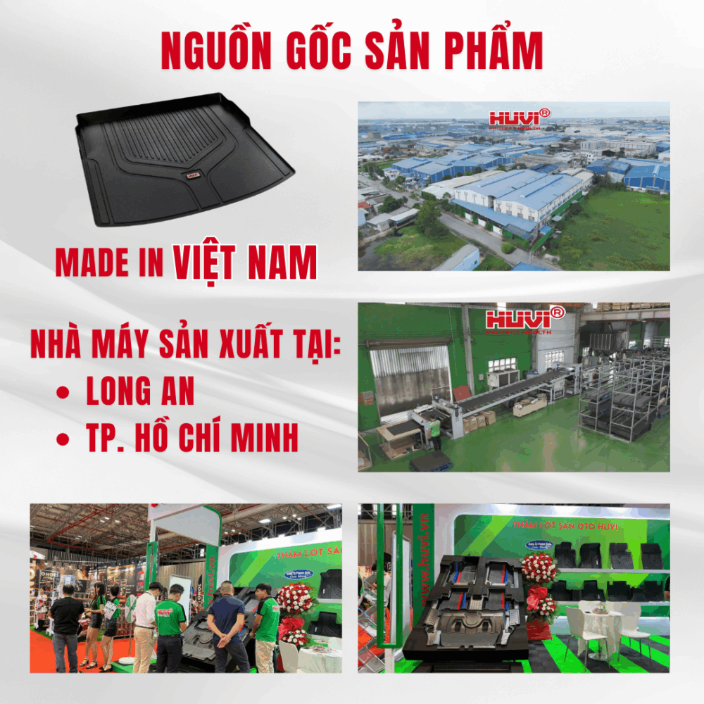 Thảm lót cốp ô tô Huvi 3D cho xe Honda CR-V 2024 (5 chỗ) - Hình ảnh 8