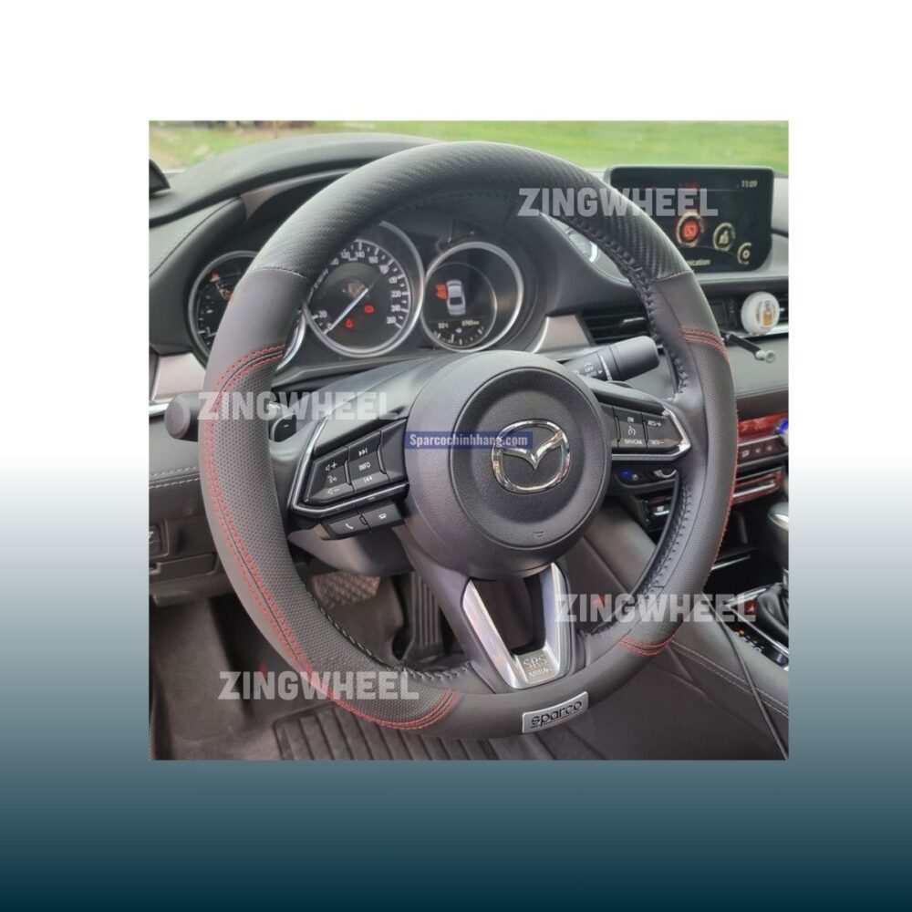 Bọc vô lăng Sparco SPC122 da Pu cao cấp bạn nên mua ngay! - Hình ảnh 6