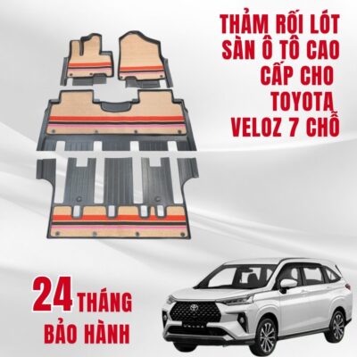 Thảm lót rối ô tô Toyota Veloz (7 chỗ)