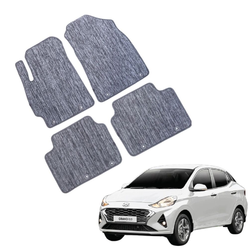 Thảm lót rối ô tô Hyundai Grand I10 2021  nhựa PVC cao cấp Huvi