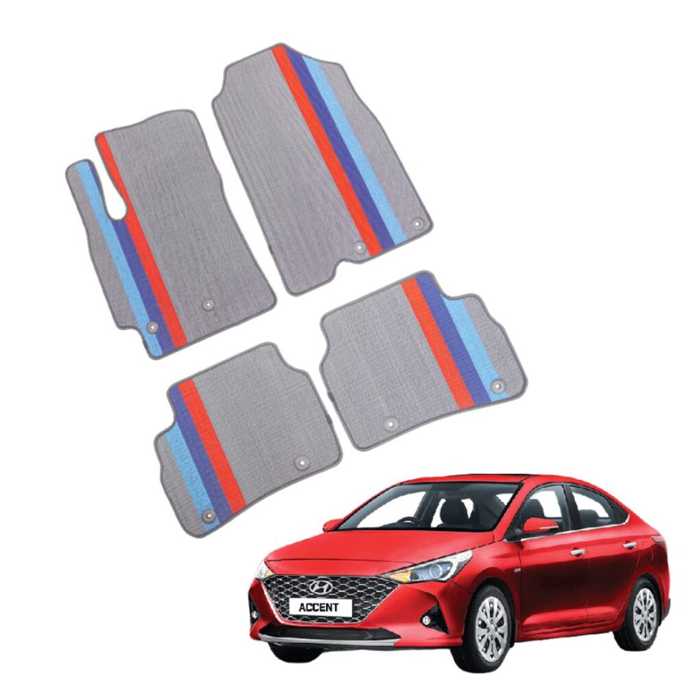 Thảm lót rối ô tô Hyundai Accent 2018-2023  nhựa PVC cao cấp Huvi