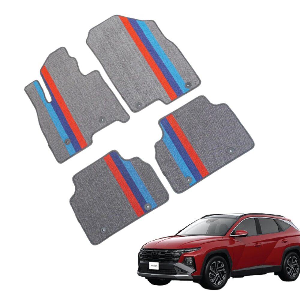 Thảm lót rối ô tô Hyundai Tucson 2022 nhựa PVC cao cấp Huvi