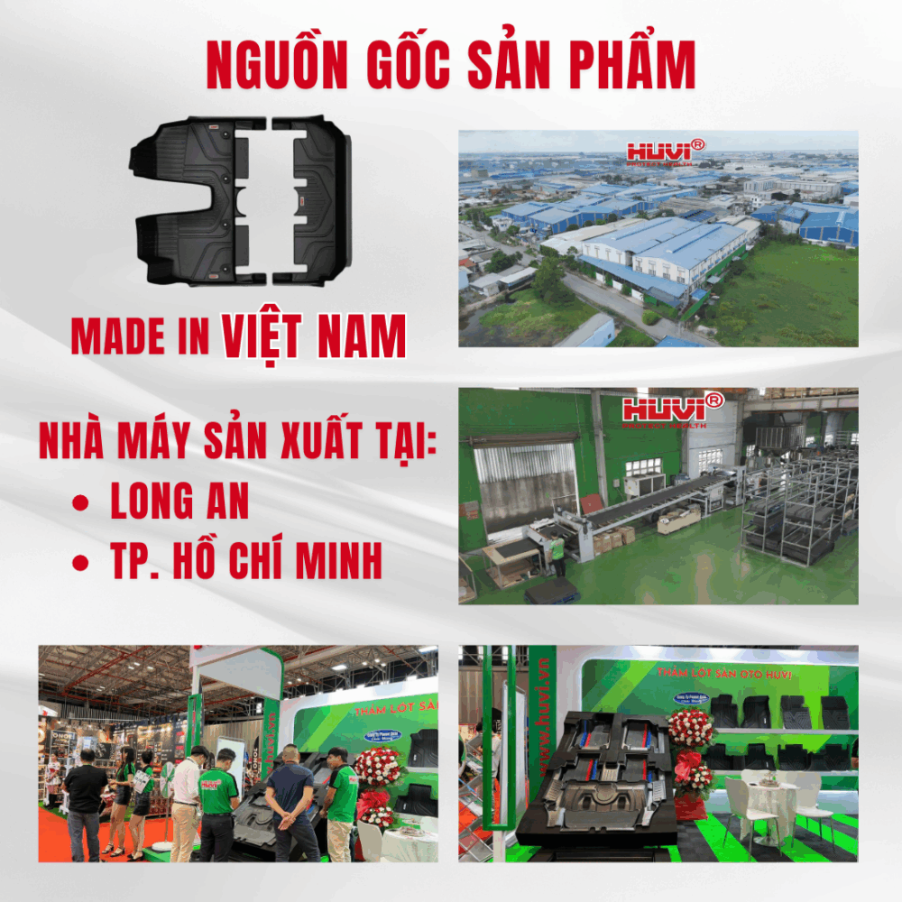 Thảm lót sàn ô tô HUVI cho xe VINFAST VF3 3D năm 2024+ - Hình ảnh 12