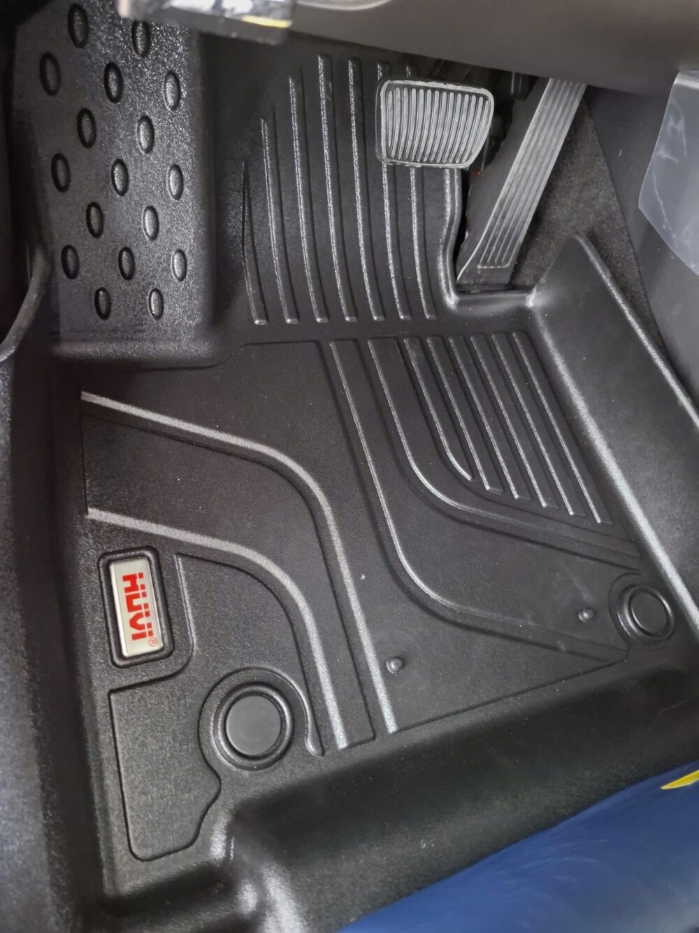 Thảm lót sàn ô tô HUVI cho xe Hyundai SantaFe 2024+ (6 chỗ) - Hình ảnh 10