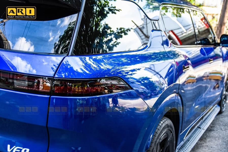 góc chụp cận cảnh độ bóng của PPF ARI
