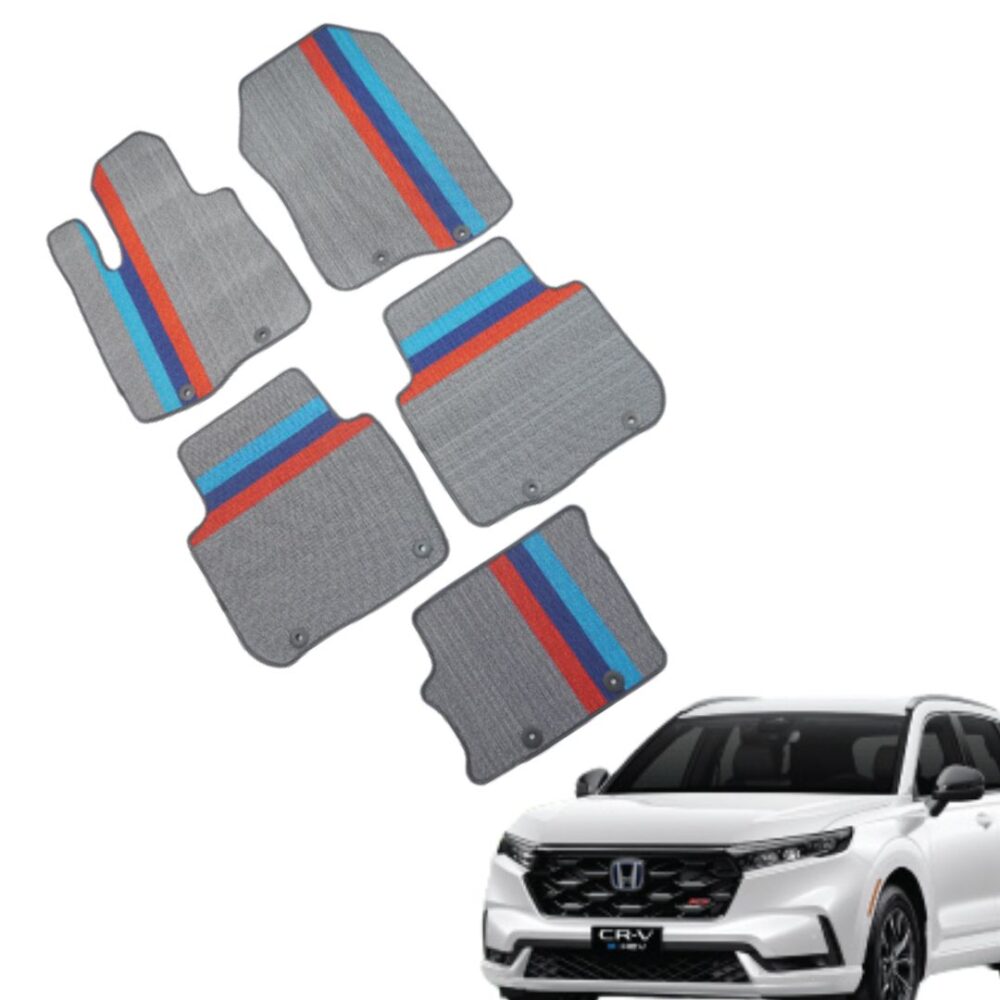 Thảm lót rối ô tô Honda CR-V 2024( 7 chỗ) nhựa PVC cao cấp Huvi
