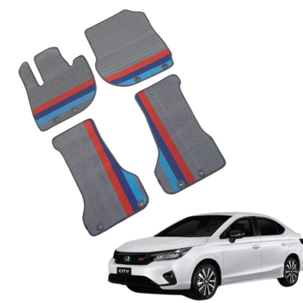 Thảm lót rối ô tô Honda City 2024 nhựa PVC cao cấp Huvi