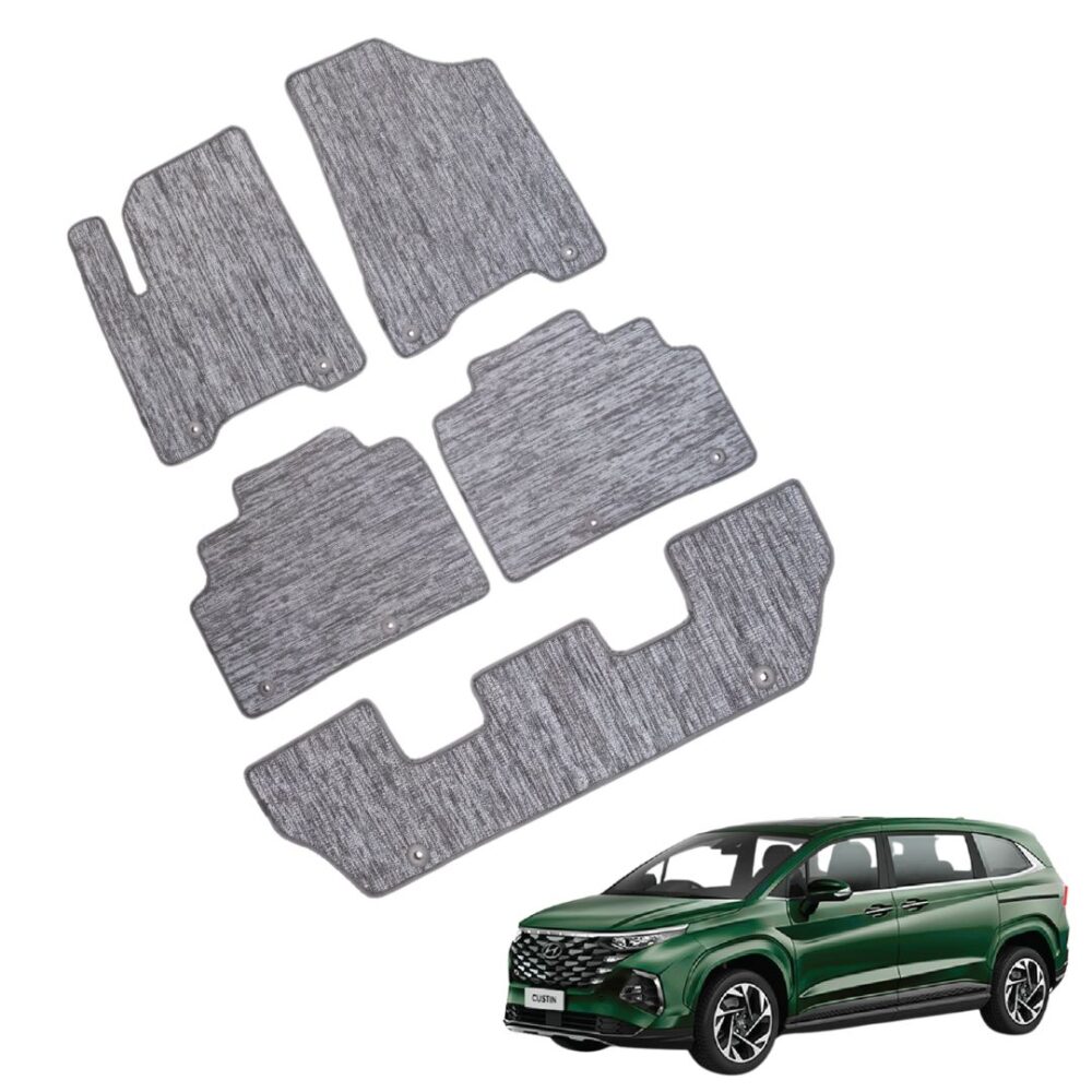 Thảm lót rối ô tô Hyundai Custin 2023 nhựa PVC cao cấp Huvi