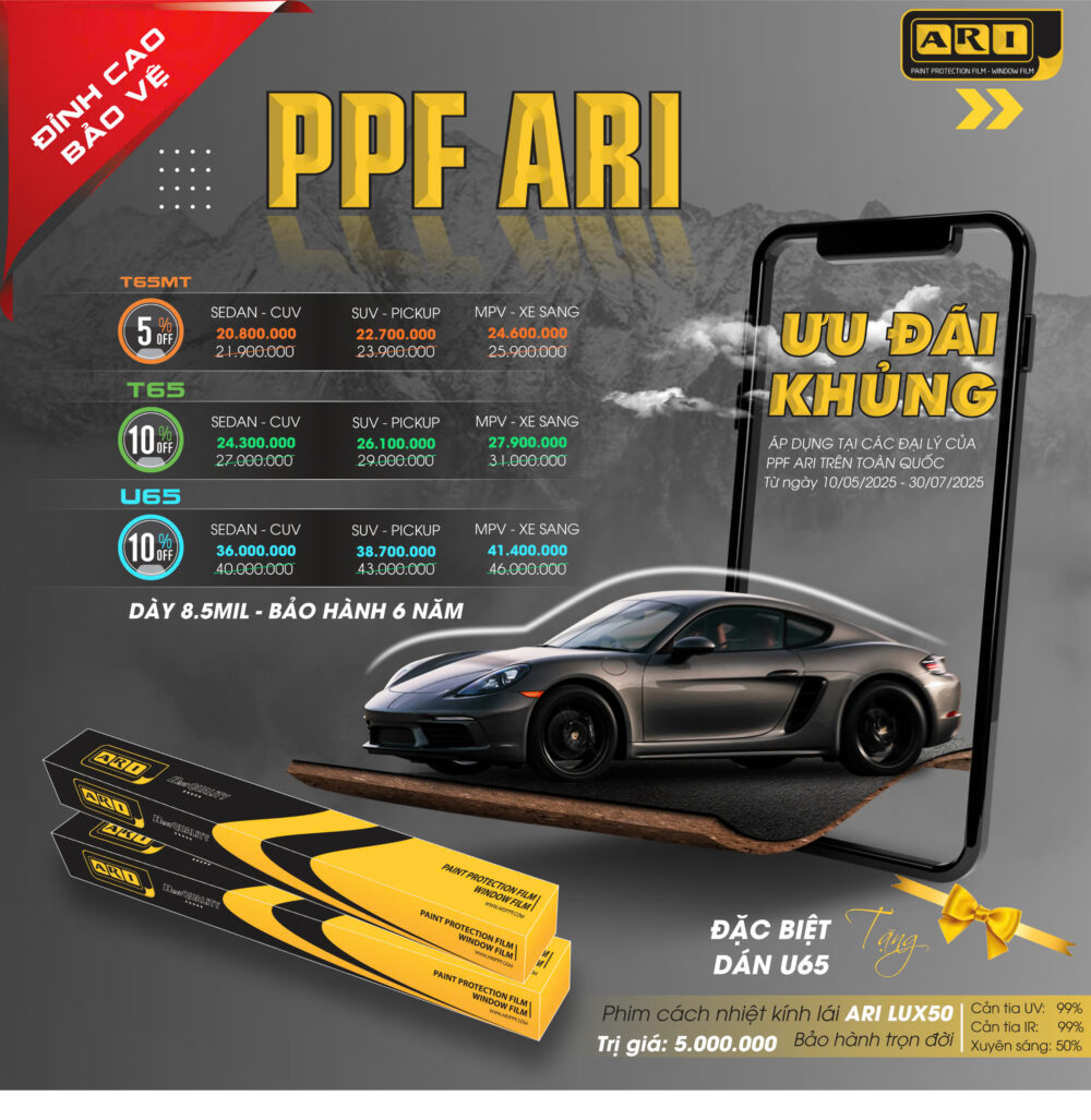 Dán PPF ARI xe Toyota Camry - Hình ảnh 7