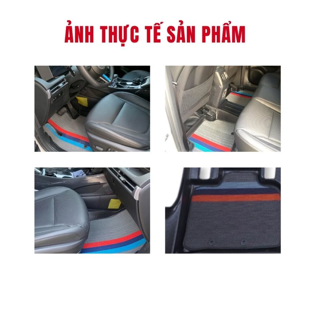 Thảm lót rối ô tô Hyundai Tucson 2022 nhựa PVC cao cấp Huvi - Hình ảnh 3