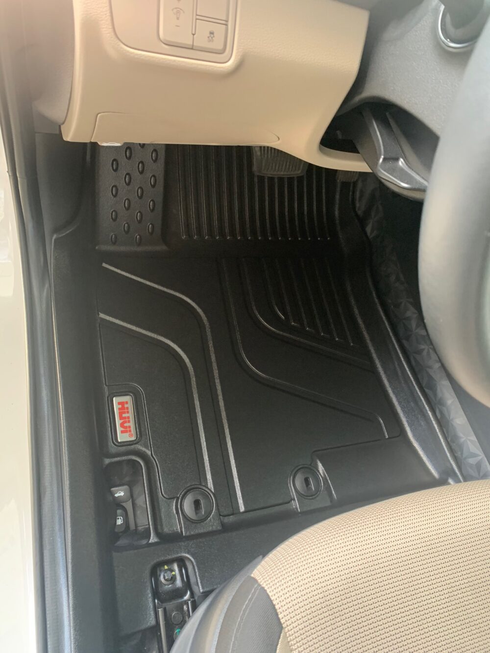 Thảm lót sàn ô tô HUVI cho xe Hyundai Accent 2018-2023 - Ảnh 5