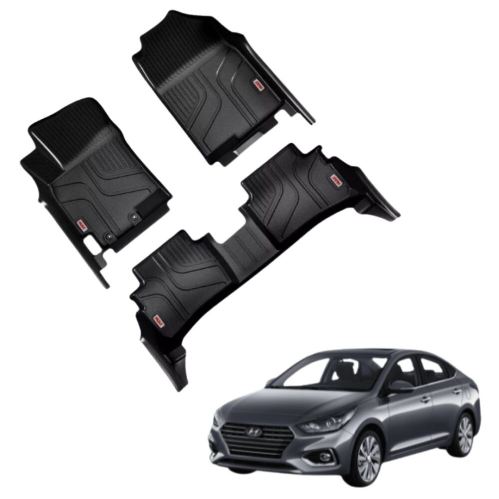 Thảm lót sàn ô tô HUVI cho xe Hyundai Accent 2018-2023