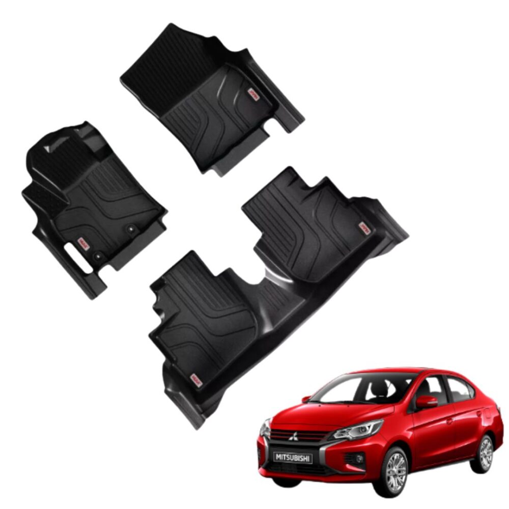 Thảm lót sàn ô tô Huvi Mitsubishi Attrage 3D 2020+