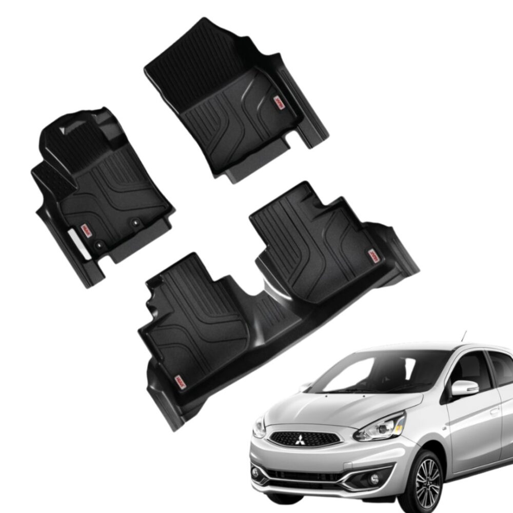 Thảm lót sàn ô tô Huvi Mitsubishi Mirage 3D 2020+