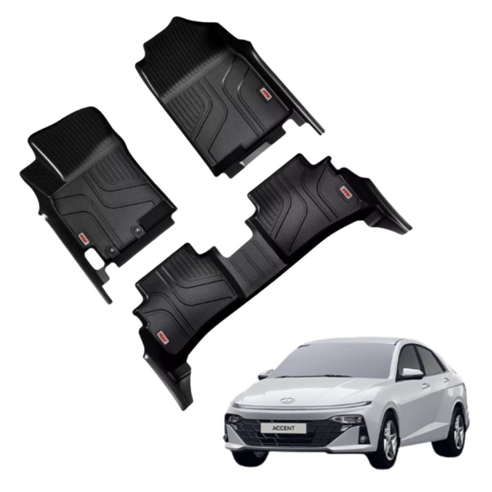 Thảm lót sàn ô tô HUVI cho xe Hyundai Accent 2024+