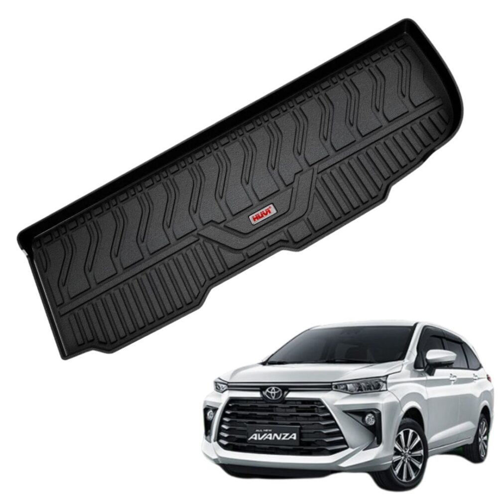 Thảm lót cốp ô tô HUVI cho xe Toyota Avanza 2D (7 chỗ) năm 2022+
