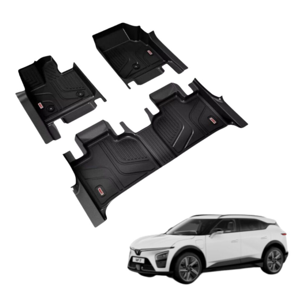 Thảm lót sàn ô tô HUVI cho xe VINFAST VF7 3D năm 2023+