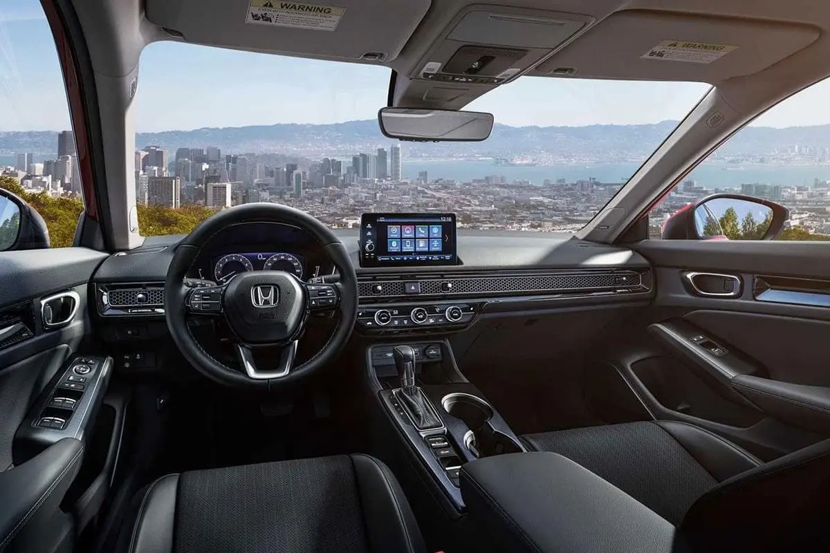 Nội thất honda civic rs