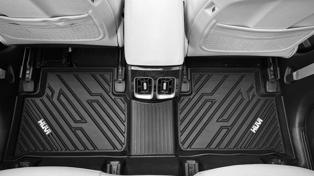 Thảm lót sàn ô tô HUVI đúc 3D cho xe Hyundai SantaFe 2019-2020 - Hình ảnh 3