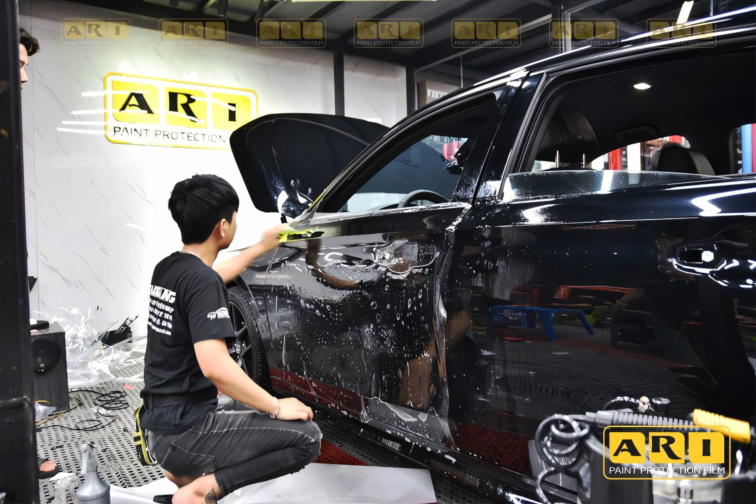 xe audi a8 dán ppf ari 1