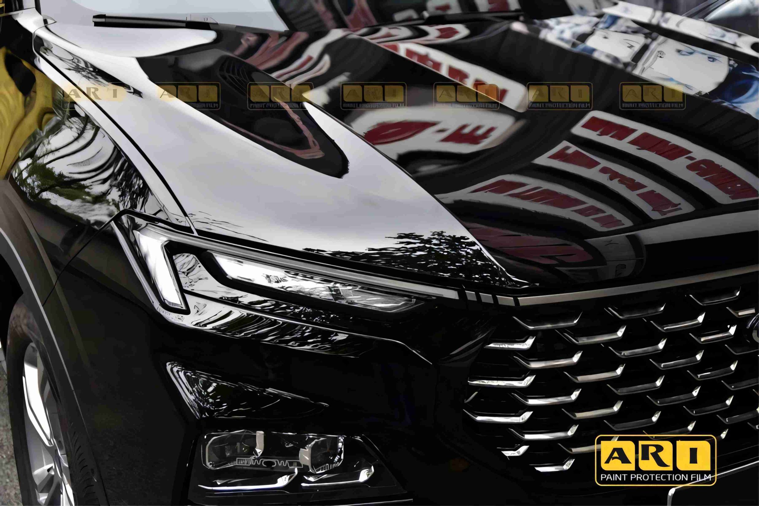 Dán ngoại thất xe ford territory ppf ari