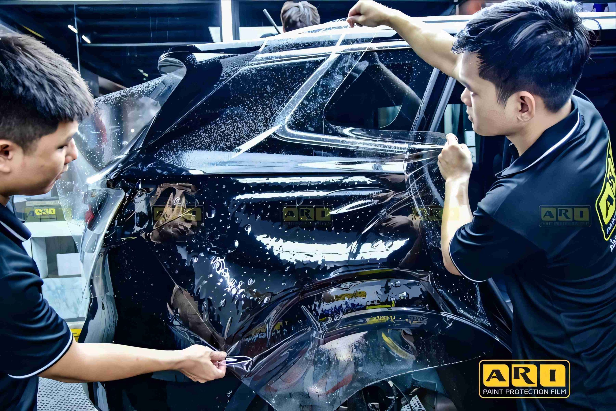 Dán ngoại thất xe ford territory ppf ari