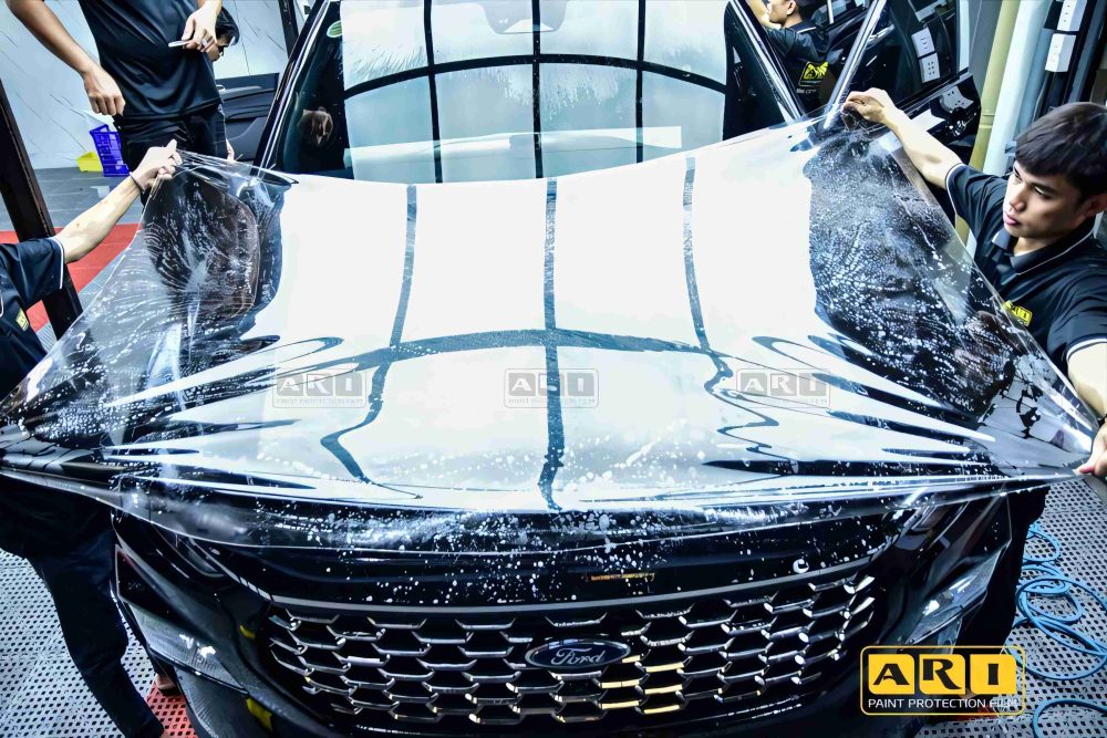 Dán ngoại thất xe ford territory ppf ari