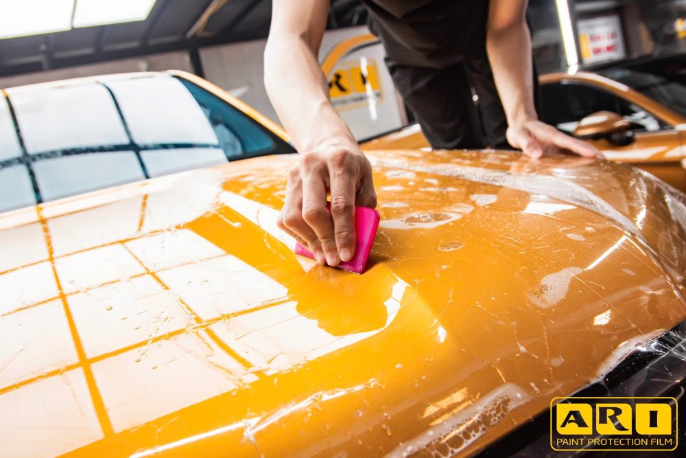 Dán sản phẩm PPF ARI xe Ford Ranger