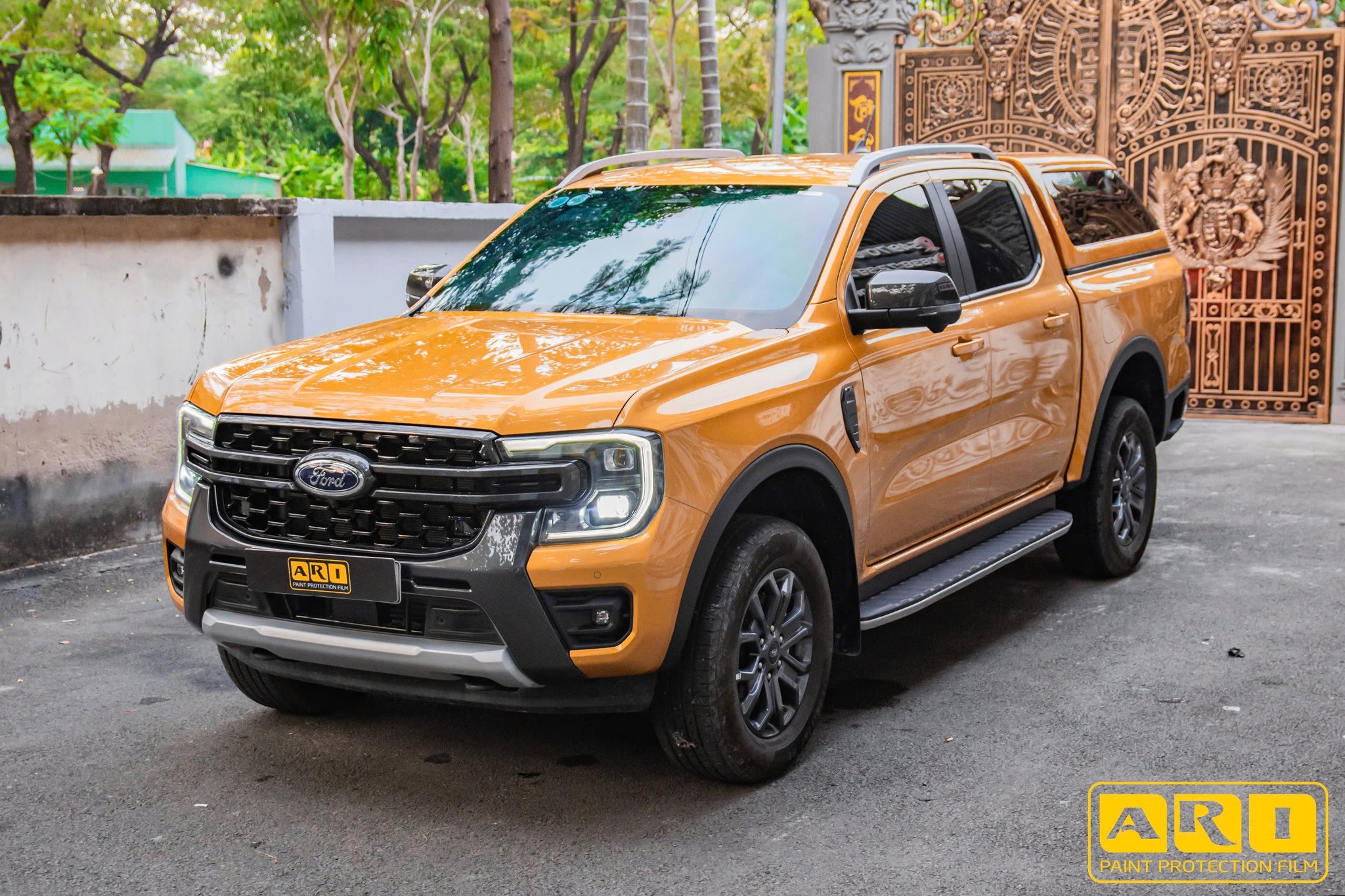 Dán sản phẩm PPF ARI xe Ford Ranger