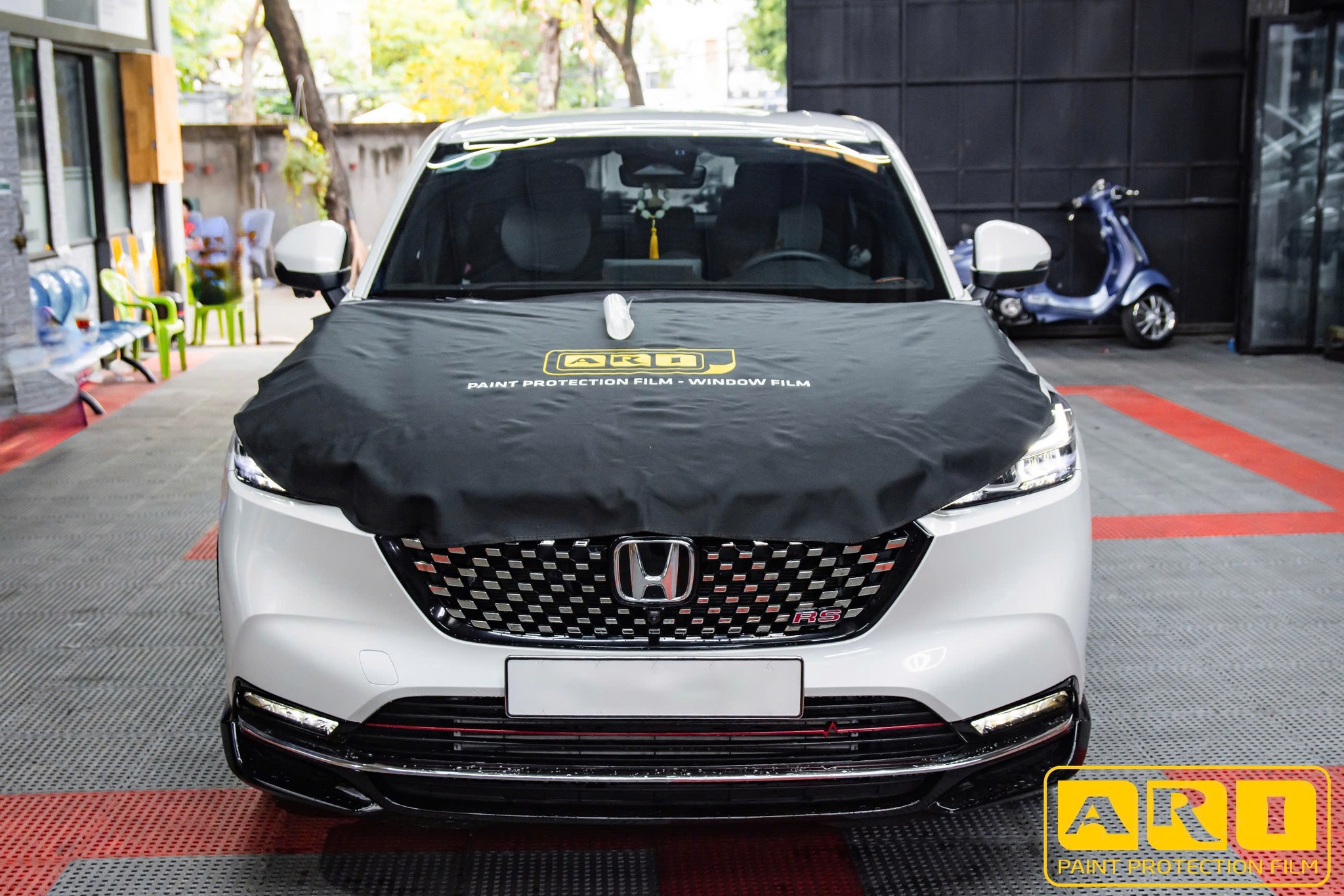 Ngoại thất xe Honda BR-V dán PPF ARI