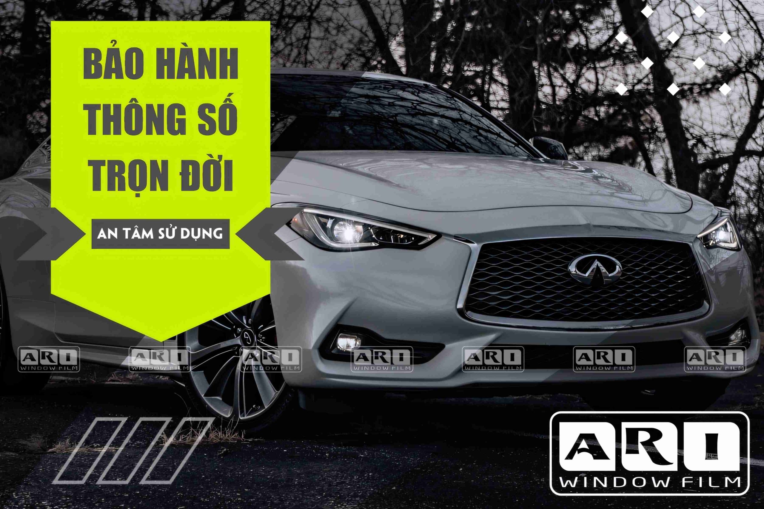 dán phim cách nhiệt dành cho xe ô tô