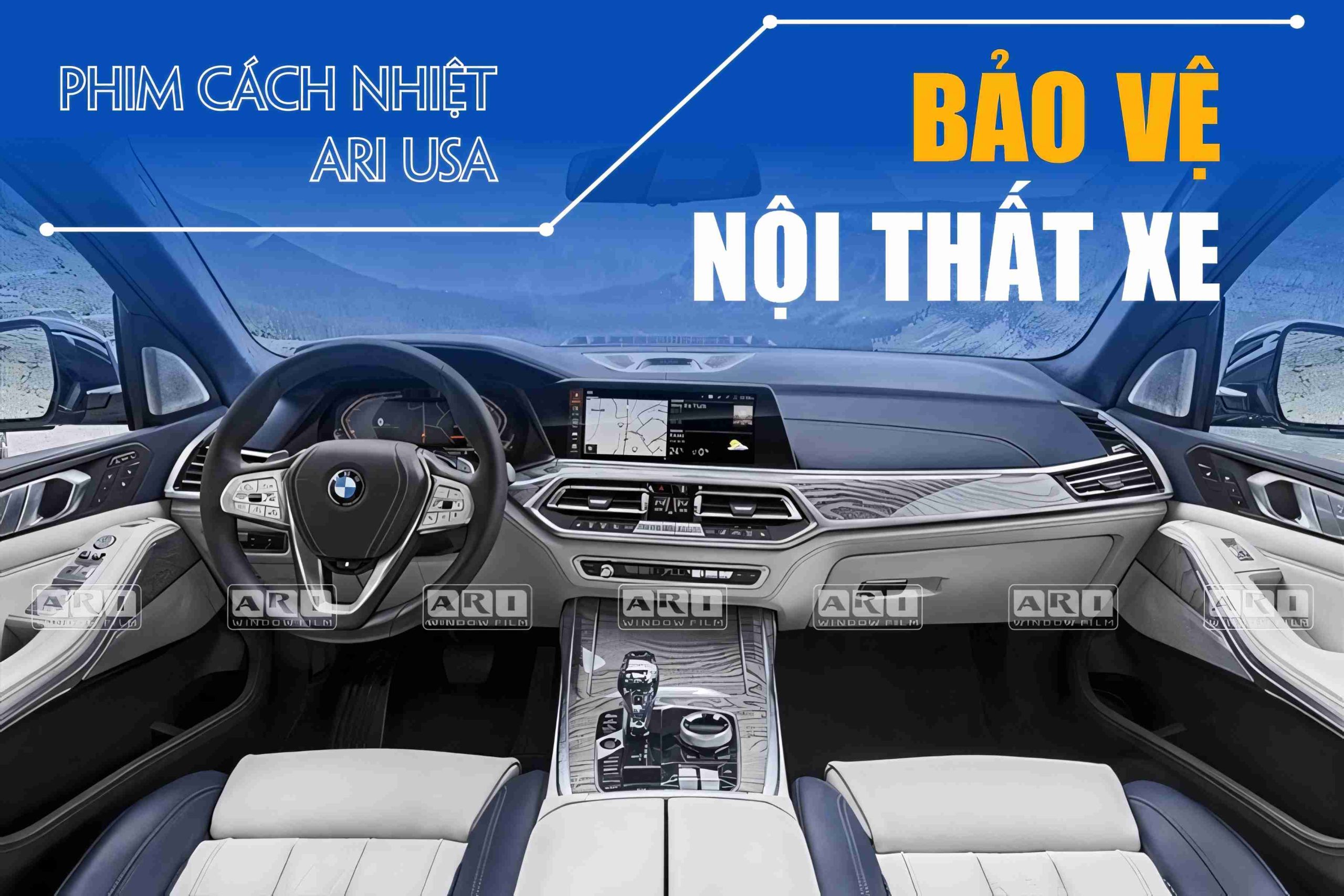 dán phim cách nhiệt dành cho xe ô tô