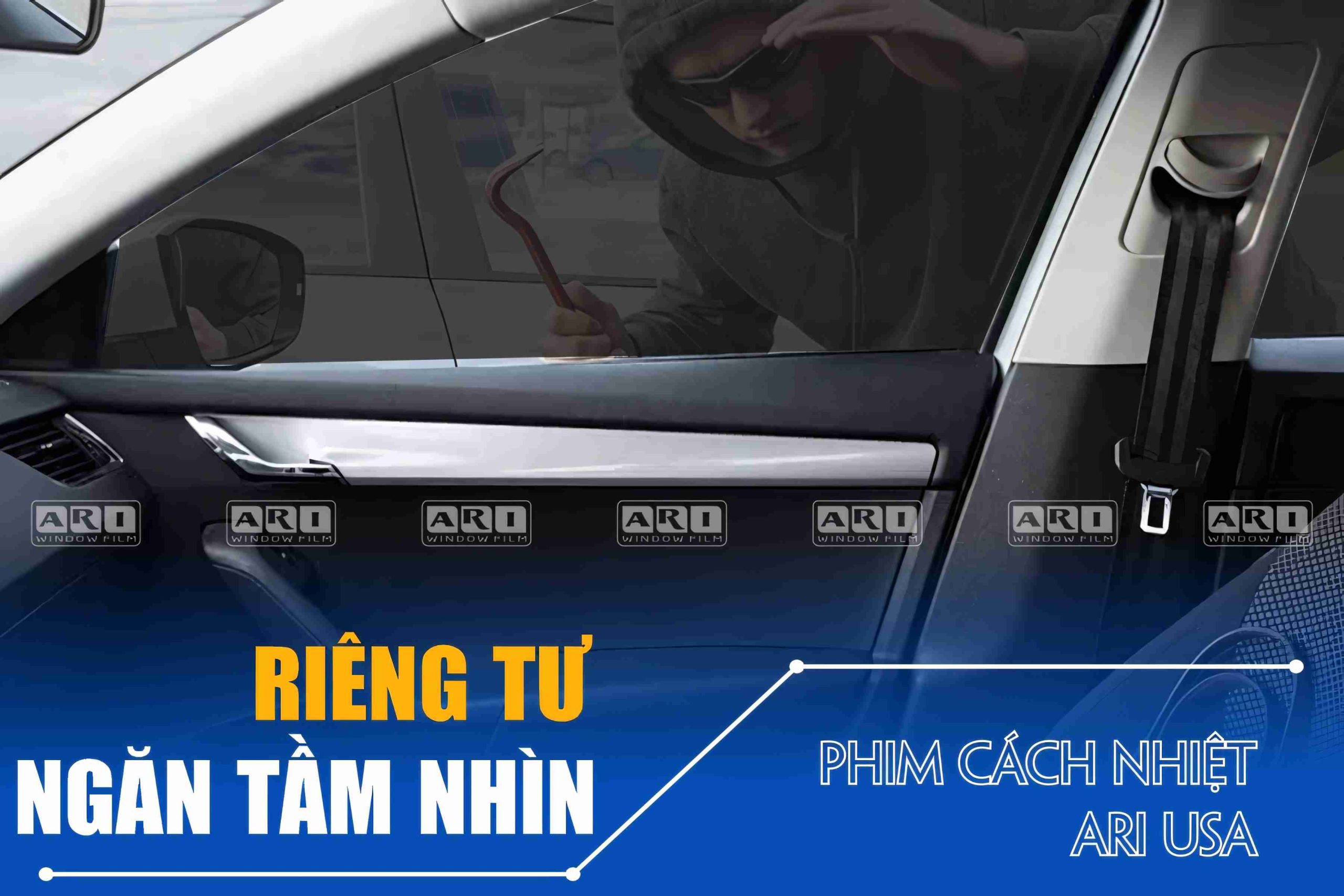 dán phim cách nhiệt dành cho xe ô tô