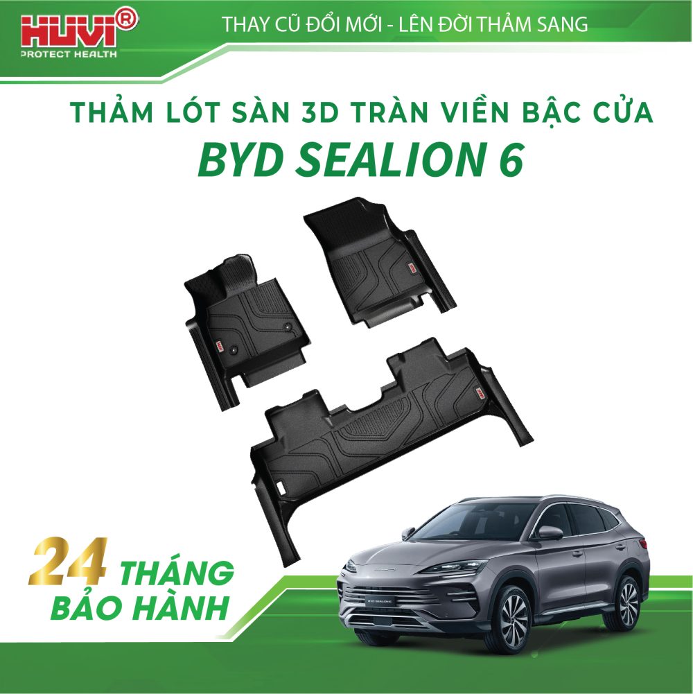 Thảm lót sàn ô tô BYD SEALION 6 2024 - Ảnh 2