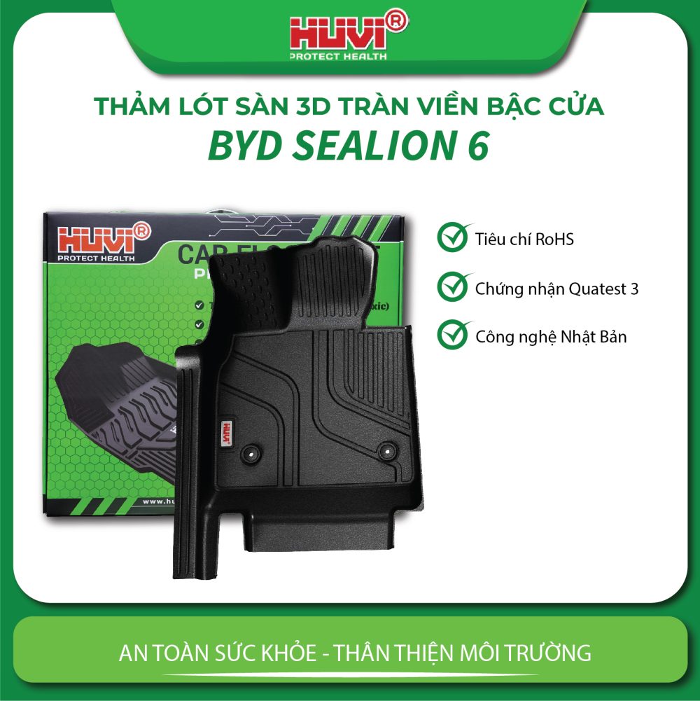 Thảm lót sàn ô tô BYD SEALION 6 2024 - Ảnh 4