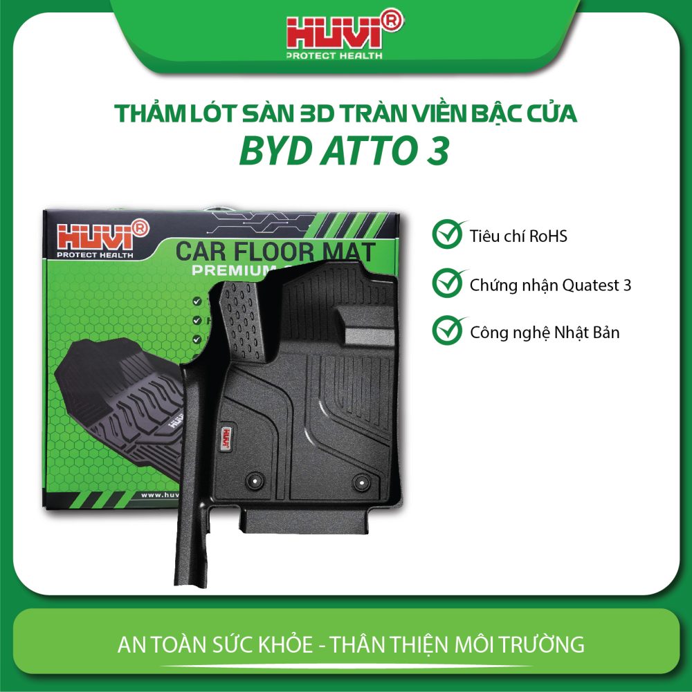 Thảm lót sàn ô tô BYD Atto 3 2025 - Ảnh 5
